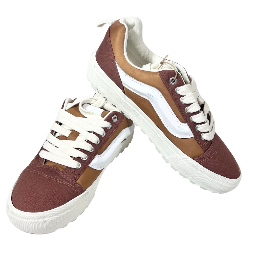 Vans Off The Wall Knu Skool MTE-1 LX Sneaker Shoes Men 10 Women 11.5 Brown